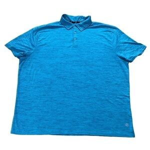 Men’s Zelos Flex Colored 3 button Polo Short sleeve shirt size XXL